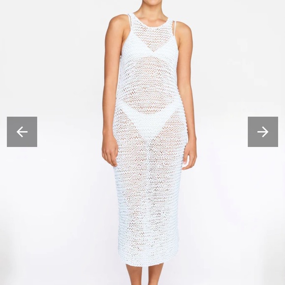 MIKOH KNIT BLACK LONG DRESS SIZE 1 (small) - Picture 2 of 5